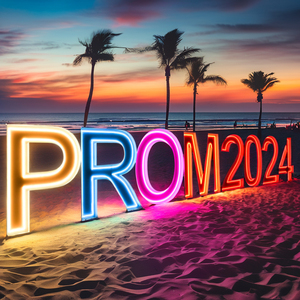 Venta al por mayor gigante RGB neón y tiras de LED marquesina carta mesa para <span class=keywords><strong>boda</strong></span> y cumpleaños decoraciones para fiestas con la parte superior - Product Image 3