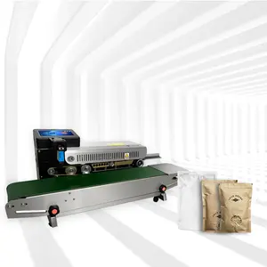 Plastic Papier Koffie Thee Bag Pouch Afdichting Codering Met Drukmachine Sealer Met Printer Voor Tassen