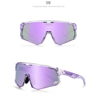 Lunettes de soleil de sport enveloppantes KDEAM, design 2023, nouvelle collection, TR90 incassable, polarisées, pour hommes, cyclisme, 2024