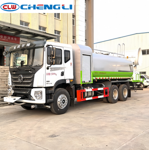 รถพ่นละอองน้ำควบคุมฝุ่นละอองแบบกำหนดเอง 6x4 270 แรงม้า Dongfeng T5 ระยะ 120 เมตร พร้อมปืนฉีดหมอกสำหรับควบคุมฝุ่นละอองบนถนนในเขตเทศบาล - Product Image 1
