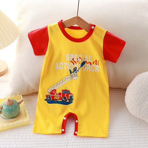 Tutine per Neonati 100% Cotone, <span class=keywords><strong>Abbigliamento</strong></span> Estivo per Bambini e Bambine, <span class=keywords><strong>0</strong></span>-3-6-9-12-24 <span class=keywords><strong>Mesi</strong></span> - Product Image 2