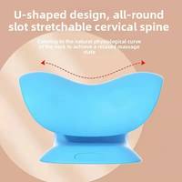 Oreiller cervical ergonomique en EVA en forme de C, dispositif de traction cervicale pour soulager la douleur, oreiller orthopédique, vente chaude