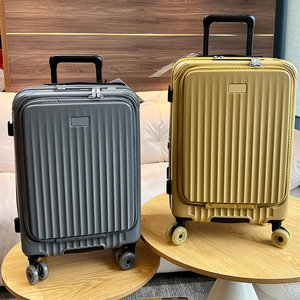 Nouvel ensemble de valises rigides en gros – Lot de 3 valises de <span class=keywords><strong>voyage</strong></span> à roulettes avec ouverture frontale en ABS - Product Image 4