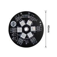 Módulo de Reconocimiento de Voz con Luz de Siete Colores NRK3301, Fabricante OEM para Módulo de Control de Voz Personalizado