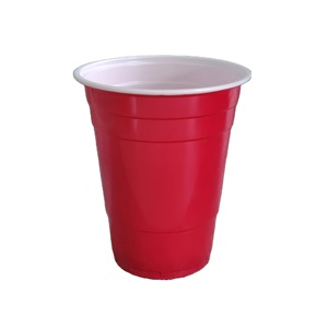 <span class=keywords><strong>Gobelet</strong></span> à bière en plastique rouge <span class=keywords><strong>réutilisable</strong></span> de 16 oz avec logo de marque <span class=keywords><strong>personnalisé</strong></span>, <span class=keywords><strong>gobelet</strong></span> en plastique PS jetable pour fête d'<span class=keywords><strong>anniversaire</strong></span> - Product Image 4