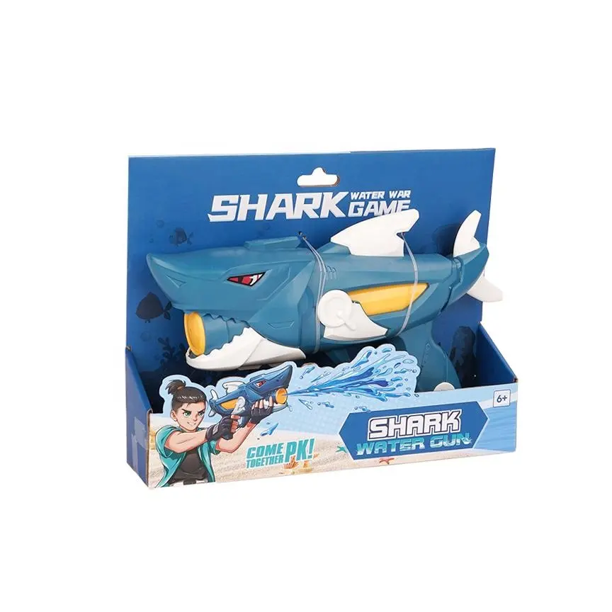 Children Shooting Game Super Soaker Water Guns Beach Play Outdoor Toy Shark Gun Water Toy For Kids