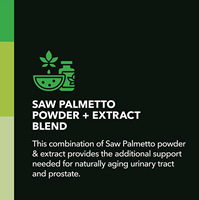Paquet OEM Capsules de paume de scie une fois par jour Saw Palmetto Blend Health pour la prostate Capsule de soutien urinaire et capillaire