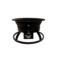 Brasero à gaz extérieur 40000 BTU, réchaud de camping portable au propane avec pierre de lave et poignée, produit Chimeneas