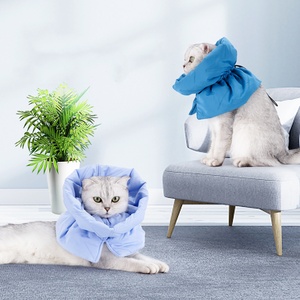 USMILEPET, Collar de Recuperación para Gatos a <span class=keywords><strong>Precio</strong></span> de Fábrica, Cono Suave y Ajustable, Alternativa Ligera para Gatos Después DE LA <span class=keywords><strong>Cirugía</strong></span>, Dejar de Lamer - Product Image 2