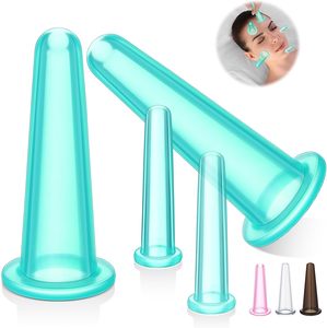 Kit de ventouses en silicone pour la thérapie de massage, ensemble de ventouses professionnel pour studio et domicile, aspiration plus forte, idéal pour le massage myofascial - Product Image 1