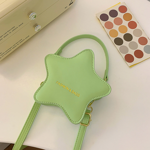 Nueva moda Color caramelo forma <span class=keywords><strong>de</strong></span> estrella mujeres Mini bolsos bandolera monedero lindo Mini bolsos <span class=keywords><strong>de</strong></span> hombro para niños para niñas - Product Image 5