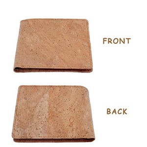 Boshiho <b>RFID</b> <b>Blocking</b> Cork <b>Wallet</b> Slim Bifold Vegan Coin Purse Eco Friendly Gift - Product Image 2