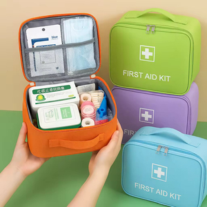 Botiquín de Primeros Auxilios Impermeable, Bolsa de Supervivencia de Emergencia Portátil, Suministros Médicos de Gran Capacidad para el Hogar, Viajes al Aire Libre y Automóvil - Product Image 3