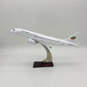 Modelo de Avión <span class=keywords><strong>A320</strong></span> a Escala <span class=keywords><strong>1</strong></span>/100, Material de Resina, Regalos Creativos de Aviación, Exhibición de Colección - Product Image 5