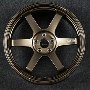 5x120 5x114.3 5x112 te37 Hợp kim nhôm rèn vành xe forgex 18 19 20 inch volk đua JDM rèn bánh xe bằng đồng đen Chrome - Product Image 1