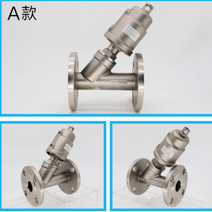 Válvula de Asiento Angular Neumática de Doble Acción de Acero Inoxidable 304 Carp Journey DN15-DN125 para Alcohol, Gas, Ácido y Álcali - Product Image 2