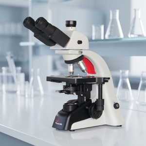 Microscope numérique trinoculaire de laboratoire à champ sombre <span class=keywords><strong>Phenix</strong></span> série PH100 40x-1000x avec écran LCD, très populaire - Product Image 1