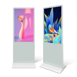 Full Color HD Screen OEM Manufacturer Android Floor Stand Advertising Led Digital Signage Screen Display for Shopping Mall