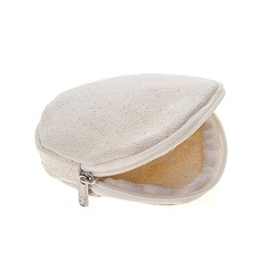 Cosmétique En Gros adapté aux besoins du client Rond En Coton Fermeture À Glissière Pochette à Bijoux - Product Image 4