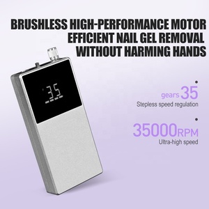 Kit d'ongles manucure 2029 AT-NDB-012 ensemble 35000 tr/min professionnel sans brosse <span class=keywords><strong>vernis</strong></span> à ongles enlever Machine - Product Image 3