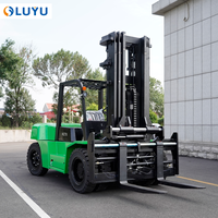 Montacargas Diésel de Servicio Pesado LUYU de 5, 7 y 10 Toneladas, Motor QUANCHAI, Transmisión Automática, Elevación de 8 m, Construcción Robusta para Logística Pesada