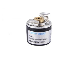 Encodeur incrémental haute précision KP3808G1-1000BM-L5, 1000ppr, diamètre 38 mm, diamètre du trou 8 mm
