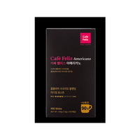 (Groupe Feliz)-Café Feliz Mocha Gold Americano doux café instantané 3 en 1 une boîte de 1200g (12g x 100 bâtonnets) fabriqué en Corée KOTRA