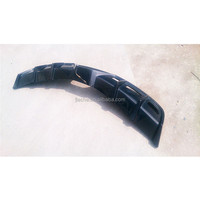 Pour Audi TT Spoiler de diffuseur de lèvre arrière en Fiber de carbone/FRP pare-chocs 2008 - 2014 garde de lèvre arrière style de voiture