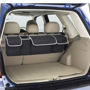 600D Oxford coche asiento trasero de almacenamiento colgante plegable camión bolsa/asiento trasero organizador auto tronco - Product Image 2