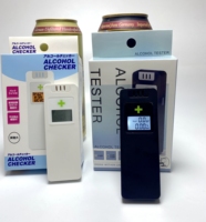 Testeur d'alcool portable en promotion – Éthylotest numérique LCD avec porte-clés