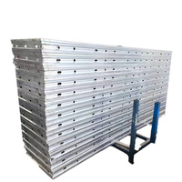 Plantilla de construcción popular con marco de aluminio Encofrado de aleación de aluminio para una construcción de encofrado eficiente
