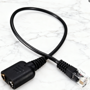 Conector de audio dual de 3,5mm hembra <span class=keywords><strong>a</strong></span> <span class=keywords><strong>macho</strong></span> <span class=keywords><strong>RJ9</strong></span> Cable <span class=keywords><strong>adaptador</strong></span> de enchufe para computadora auriculares teléfono - Product Image 4