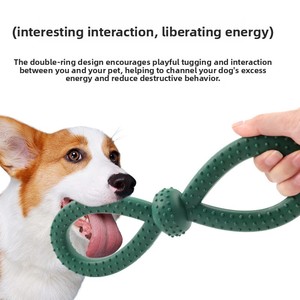Hueso de dentición resistente a mordeduras, no tóxico, seguro para perros pequeños, medianos y grandes - Product Image 1
