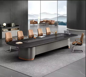 Muebles de Oficina, Mesa de Conferencias Contemporánea, Ergonómica, Ecológica, Compacta, Mesa de Negociación para Oficina en Casa - Product Image 3