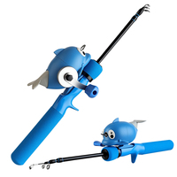 Kit de canne à pêche télescopique mini 1,2 m, cannes à pêche en mer, kit de cannes et moulinets pour eau salée, ensemble complet d'accessoires de pêche en mer