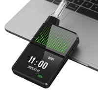 Aectec H3 Pro Électronique Automobile, Testeur d'Alcoolémie avec Écran LCD Rétroéclairé, Alcootest