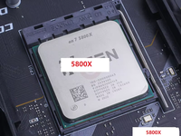 B550 carte mère kit combiné R7 5800X ordinateur de bureau CPU de jeu 3500X 3600X 3800X 5600X 5800X 3900X 3950X processeur CPU plateau