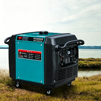 50HZ 2,5KW 3,8KW 5KW Inverter Benzin-Generatoren Tragbarer Kleiner Leiser Benzin-Generator für Zuhause Wohnwagen Outdoor-Nutzung