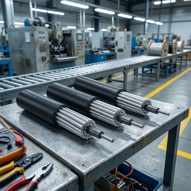 JKLYJ Low and Medium Voltage ABC Industrial Aluminum Core XLPE Insulated Power Cable for Construction Site Construction