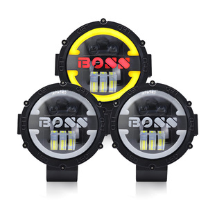QideWin Boss 7 Inch <b>LED</b> <b>Headlight</b> 30000 Lm 70W For Wrangler Car - Product Image 5
