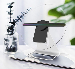 Proolin Factory <strong>3D</strong> Holographic Display <strong>Projector</strong> -Hologram Advertising Displayer Desktop <strong>with</strong> Battery - Product Image 5