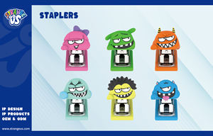 Engrapadoras 3D con Diseño de Monstruos Extraños - Engrapadora de Escritorio con Diseño de Dibujos Animados para Material Escolar y de Oficina - Product Image 3