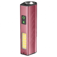 Mini lampe torche en alliage d'aluminium haute luminosité avec aimant puissant, batterie rechargeable, portable pour éclairage d'appoint extérieur