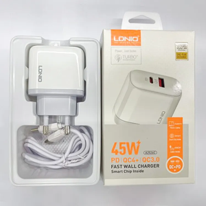 <span class=keywords><strong>Cargador</strong></span> de Pared USB Portátil LDNIO <span class=keywords><strong>Super</strong></span> Rápido de 45W PD QC3.0 para Teléfono Celular, <span class=keywords><strong>Cargador</strong></span> para <span class=keywords><strong>Samsung</strong></span> - Product Image 4