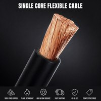Cable Eléctrico de Alta Tensión de Cobre de un Solo Núcleo 1/0 2/0 3/0 4/0 THHN THWN XHHW THW 750mcm XLPE PVC 16A 30A para Estación de Energía IP54