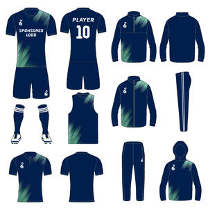 Biểu Tượng Tùy Chỉnh Bóng Đá Đồng Phục Bộ Thể Thao Mặc Trống Bóng Đá Jersey Đội Đào Tạo Jersey Bóng Đá Toàn Bộ Đồng Phục Bóng Đá - Product Image 2