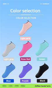 خصم فائق على أحذية الشاطئ سريعة الجفاف طبقة الفضاء العلوية نسيج العسل الوحيد أحذية المياه تنفس وسريعة التجفيف - Product Image 4