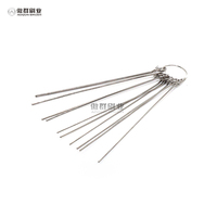 Jeu de pointes de nettoyage en laiton pour armes à feu calibres .22, .357, 9mm, .40, .45 – Outils d'entretien pour la chasse et le tir