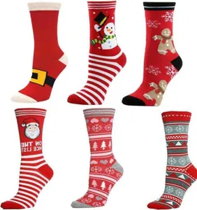 Unisex Spandex / Nylon / Cotton Regular Christmas sock