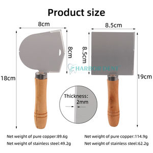 พลั่วขี้ผึ้งสำหรับทันตกรรม1ชิ้นพลั่วทันตกรรมแบบเต็มรูปแบบสำหรับทันตกรรมทันตกรรมใช้ในห้องทดลอง - Product Image 3